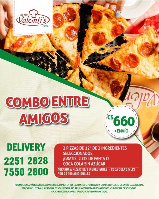 Combo Entre Amigos