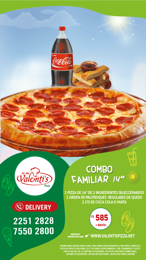 Combo Familiar de 14"