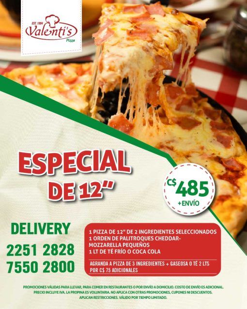 Especial de 12"
