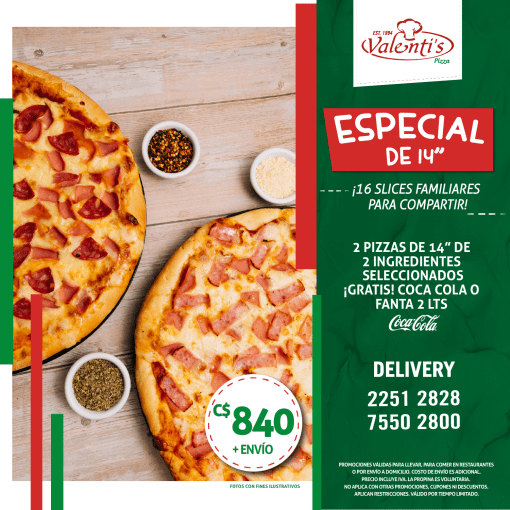 Especial de 14"