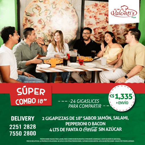 Súper Combo de 18"