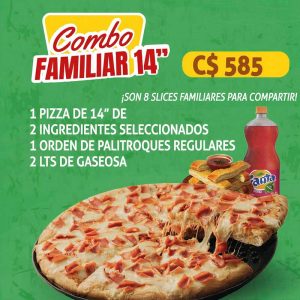 Combo Familiar de 14"