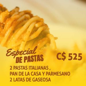 Especial de pastas