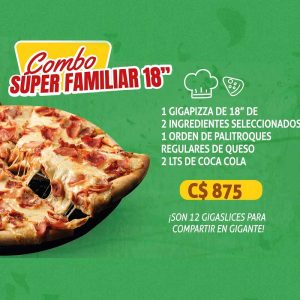 Combo Familiar de 18"